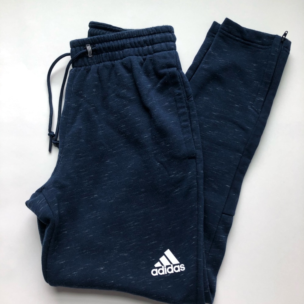 Adidas tapered zip leg Jogger